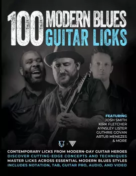 GuitarVivo 100 Modern Blues Guitar licks by JTC TUTORiAL