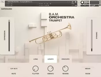 SuperAudio B.A.M Orchestra Trumpet KONTAKT-ohsie